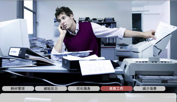 照片:MDS(文档管理服务)网页的图像